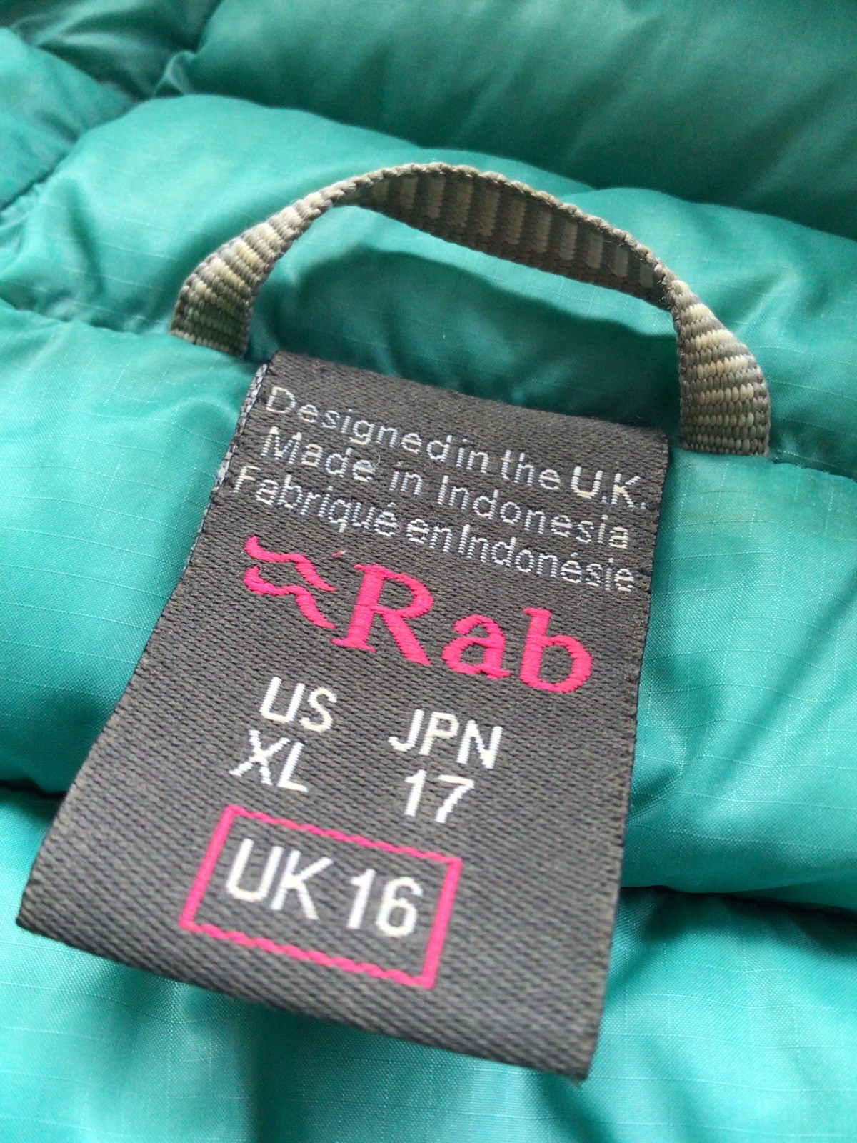Rab Women Microlight Alpine Jacket Size 16 Black RRP £210. image 3