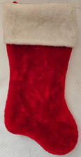 Red/White Christmas Stocking/ Christmas Decor/ Home Decor/ Christmas Stockings