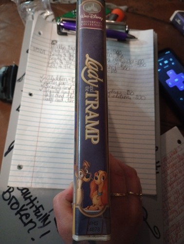 Lady And The Tramp VHS 14673 - Picture 2 of 4