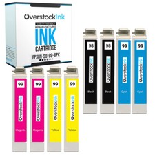 8PK Compatible OSI Epson 98 and 99 Ink Cartridges for Epson Artisan 800 810 835