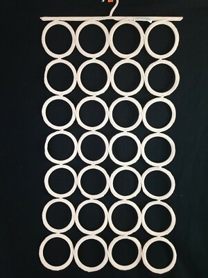 Ikea 28 Circle Scarf Hanger Ivory Macrame  Komplement 20143 
