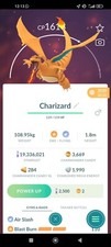 Charizard clon raro go Pokemon.