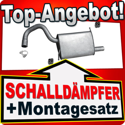 Endschalldämpfer CHRYSLER PT CRUISER 2.2 CRD Auspuff Endtopf