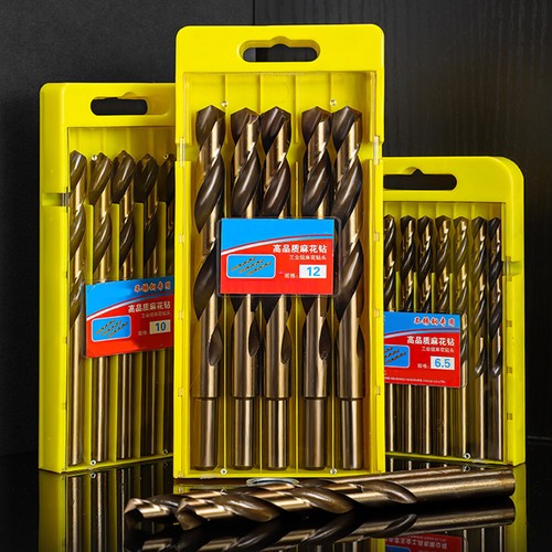 HSS Cobalt Jobber Drill Bits M45 Split Point For Stainless & Hard Steels. Drills