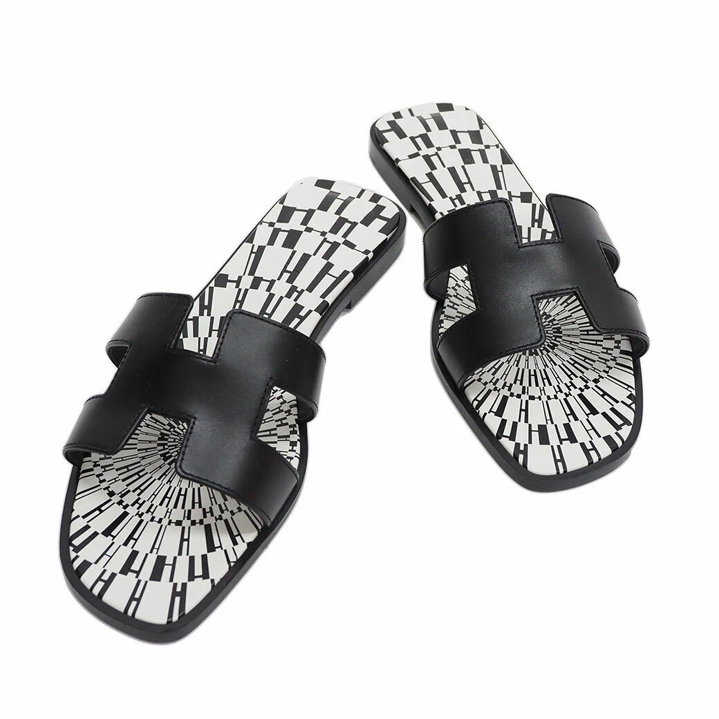 Hermes oran sandals ebay 2025