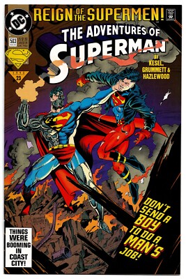 Adventures of Superman Vol 1 No 503 Aug 1993 (NM) (9.4) DC Comics