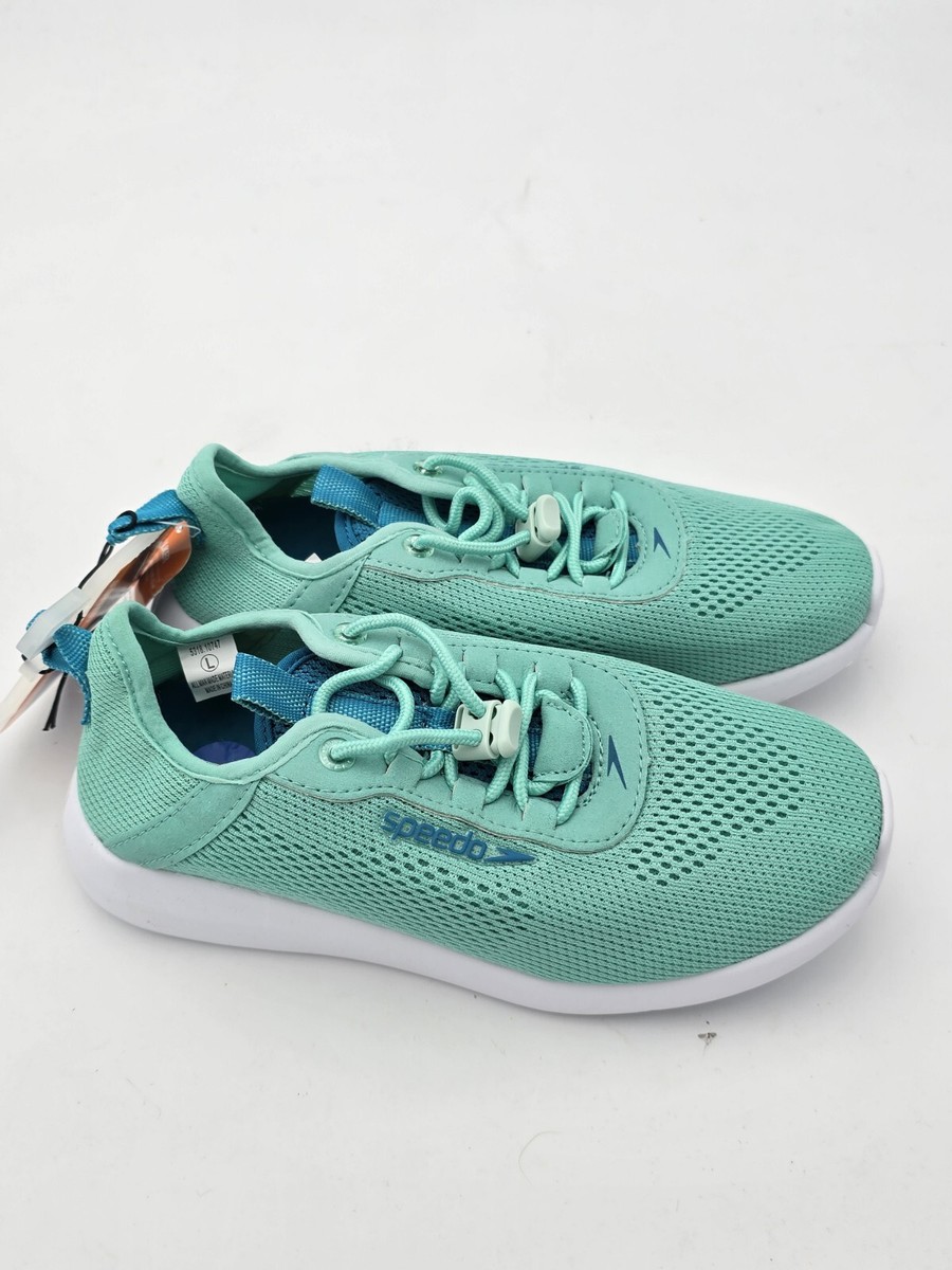Speedo Teal Water Shoes Youth KIDS L 2-3