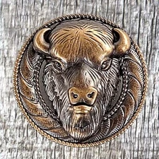 Buffalo Head Bison Concho CON232-C-ACPR