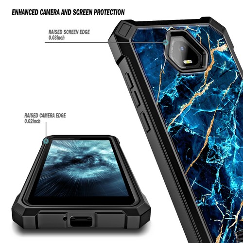 Funda protectora de teléfono de cuerpo completo para Schok Volt SV55 con protector de pantalla incorporado - Imagen 3 de 56