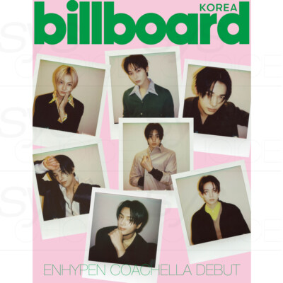 ENHYPEN ヒスン Billboard KOREA 限定版Coachella Kpop Album Wholesale BILLBOARD KOREA - [ENHYEPN COACHELLA DEBUT