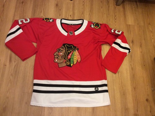 chicago blackhawks adidas alex debrincat #12 size 50 used - Picture 4 of 15