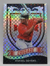 Rafael Devers Chronicles Crusade 2021 Building Blocks Prizm Red Sox