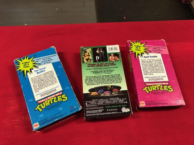 Teenage Mutant Ninja Turtles Burger King Kid's Club & The
