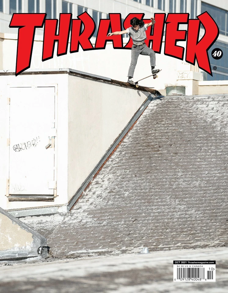 THRASHER MAGAZINE | OCT 2021 NO. 495 | TOMMY GUERRERO - CHIMA - BREANA