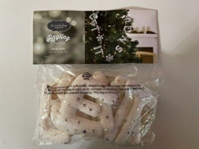 ''St. Nicholas Square'' Jingling Juniper Garland 70.8 in. (Was $23 Now-$11.99)