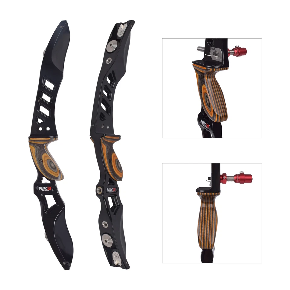 Recurve Bow Riser ILF 21" Bows Handle for Right Handed Magnesium Alloy RH - Image 4 of 4