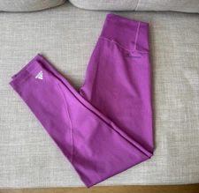 Adias Women's Purple Burst All Me Essentials Full-Length Legging Small