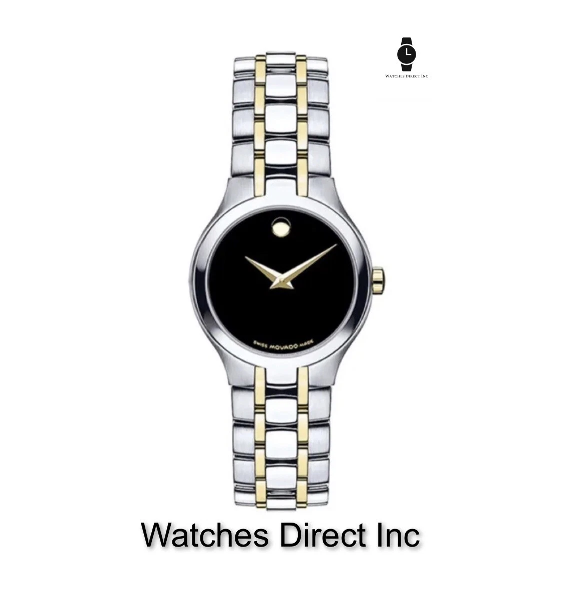 Movado womens watches hot sale silver and gold