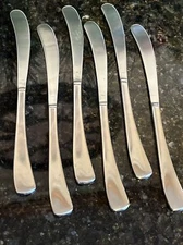 Studio William LARCH 6 Dinner Knives Satin Stainless Flatware