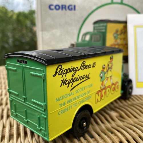 Corgi Diecast Bedford O Series Van NSPCC Liveried - 1991 - Limited Edition 1:50 - Picture 7 of 10
