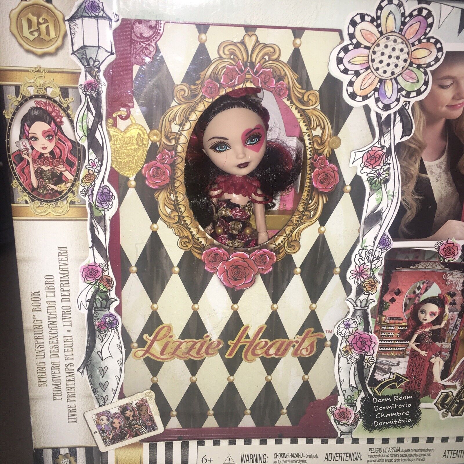 Lizzie Hearts Spring Unsprung prototype! (Credit: travelling.doll.emporium)  : r/EverAfterHigh