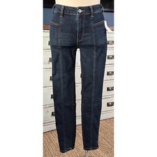 NWT New 130 Anthropologie Pilcro Ultra High Rise Denim Leggings Jeans Size 27