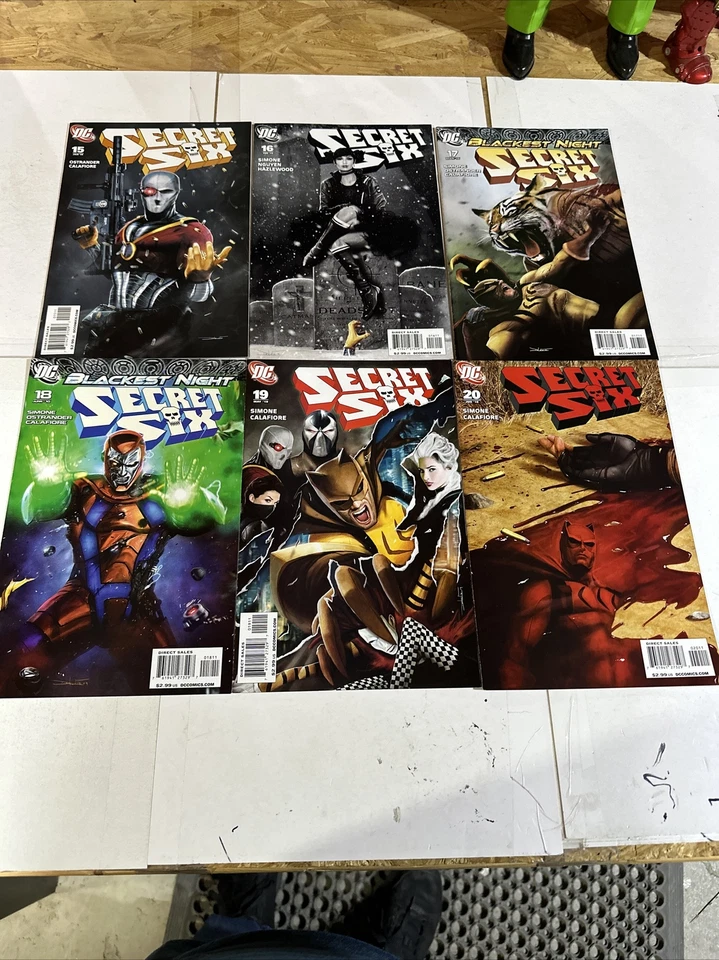 Dc Comic - Secret Six 9-35 8.0+ Avg  Dj58 - Image 4 of 4