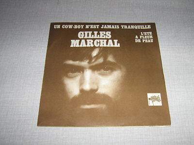 GILLES MARCHAL 45 TOURS FARANCE UN COW-BOY SONNY BONO