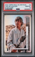 2024 Topps Chrome National NSCC Star Wars Luke Skywalker SW-3 PSA 10