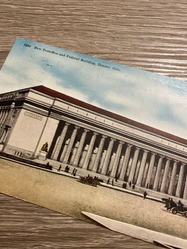 Postcard New Post Office & Federal Building Denver Colorado c1912 Posted - Picture 3 of 9