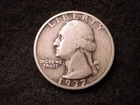 1937-S WASHINGTON QUARTER GREAT KEY DATE COIN!!    #80