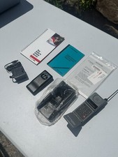 Vintage Motorola Brick Flip Cell Phone Model F09HLD8416BG Complete Set UNTESTED