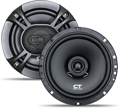 BIO-6-5-COX 6.5 Inch Coaxial Car Speakers, 200 Watts Max, Pair