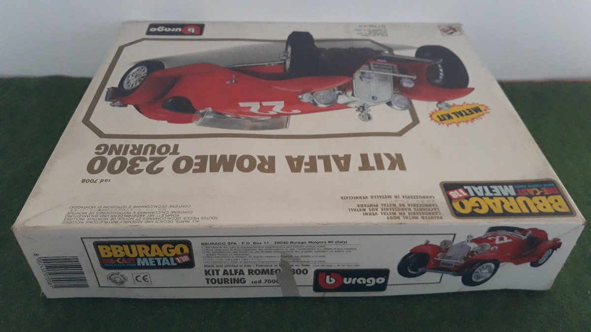 ALFA ROMEO 2300 SPIDER 1932 BURAGO N2 1/18 SANS