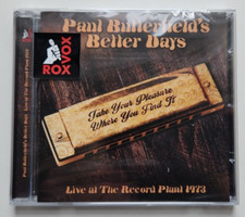 Paul Butterfield's Better Days - Live At The Record Plant 1973 - CD NEW & SEALED