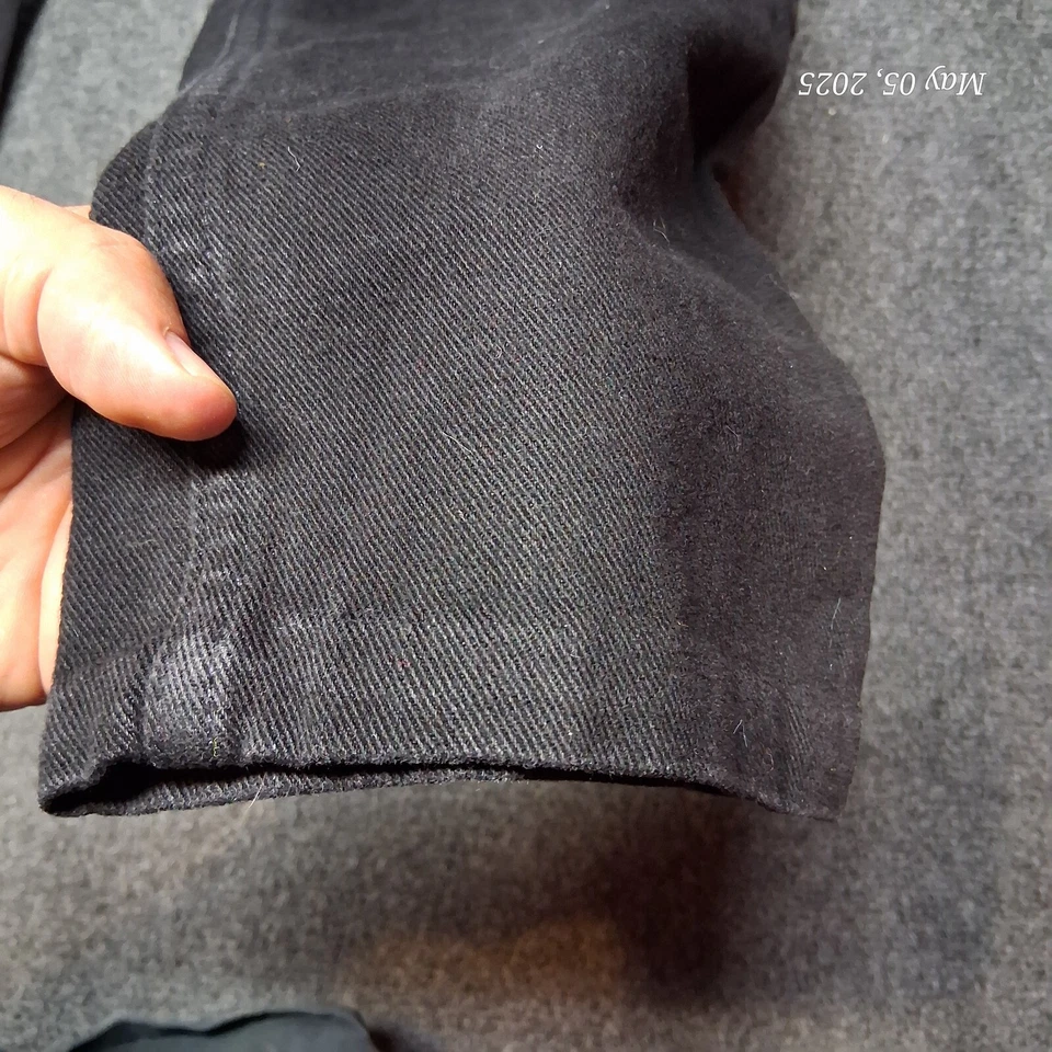 VTG Tommy Hilifger Jeans Women Size 9 Black Straight Leg Regular Fit High Rise - Image 3 of 4