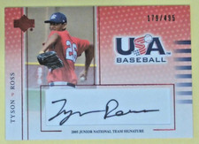 BB Tyson Ross 2005-06 USA Baseball Junior National Team Signature Black 179/495