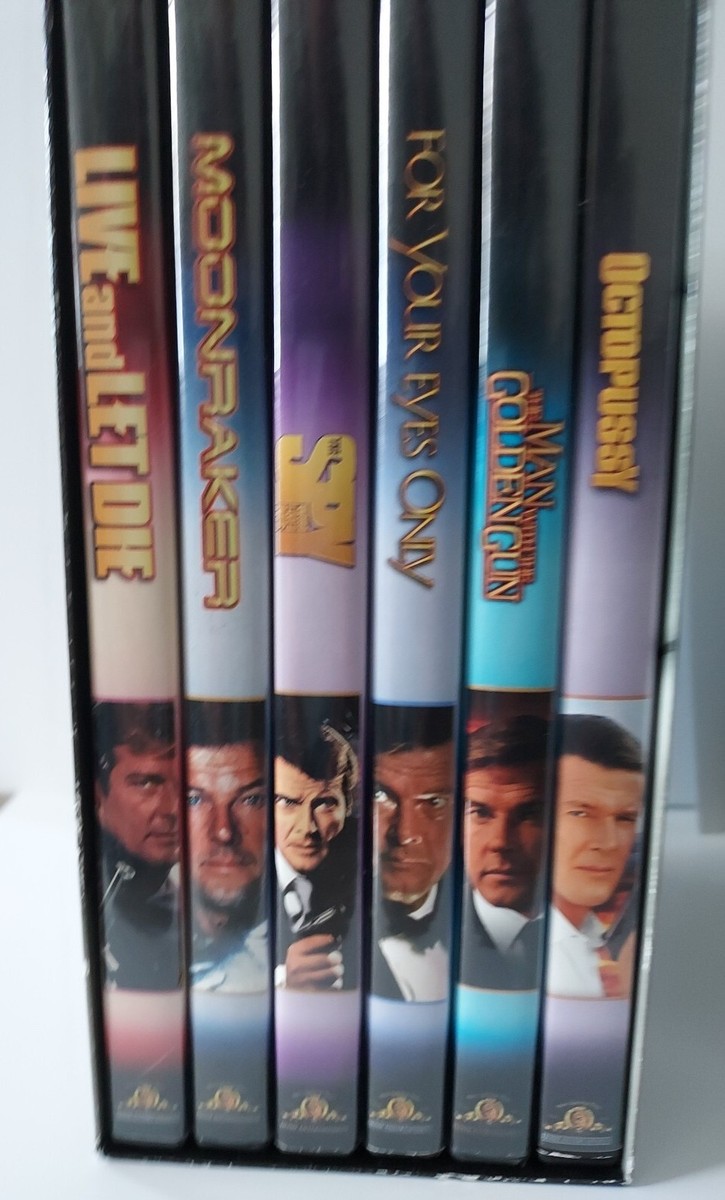 The James Bond Collection - Special Edition Dvd 3 Box Gift