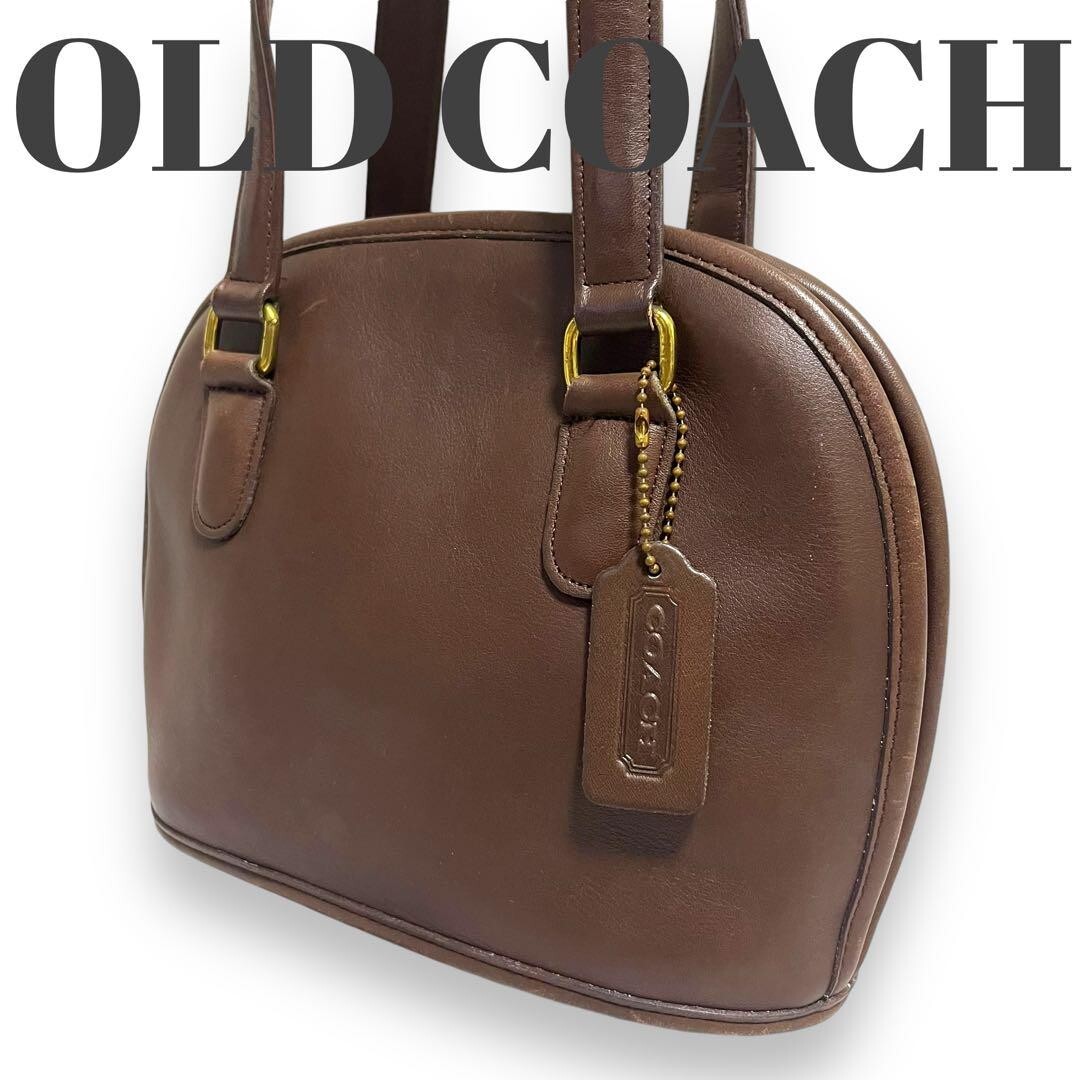 Extremely Rare Made In USA Old Coach 9959 Mini Hand Bag Dark Extremely Rare Made In USA Old Coach 9959 Mini Hand Bag Dark