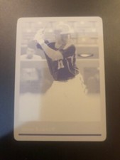 2018 Leaf Ultimate Draft BB 1/1 YELLOW PRINTING PLATE RC Heliot Ramos SF Giants