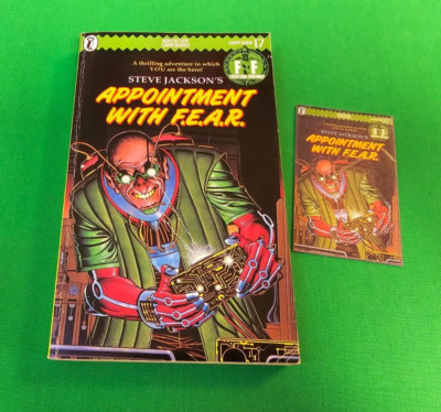 Appointment With F.E.A.R. ***VGC 1st/2nd EDITION!!*** Fighting Fantasy Puffin #3