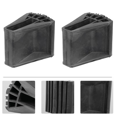 2Pcs Ladder Feet Rubber Pad Rubber Ladder Feet Mat Rubber Step Ladder Feet
