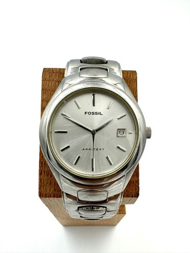 Fossil Analog Quartz Men Arkitekt Watch A1919 Vintage 418136636