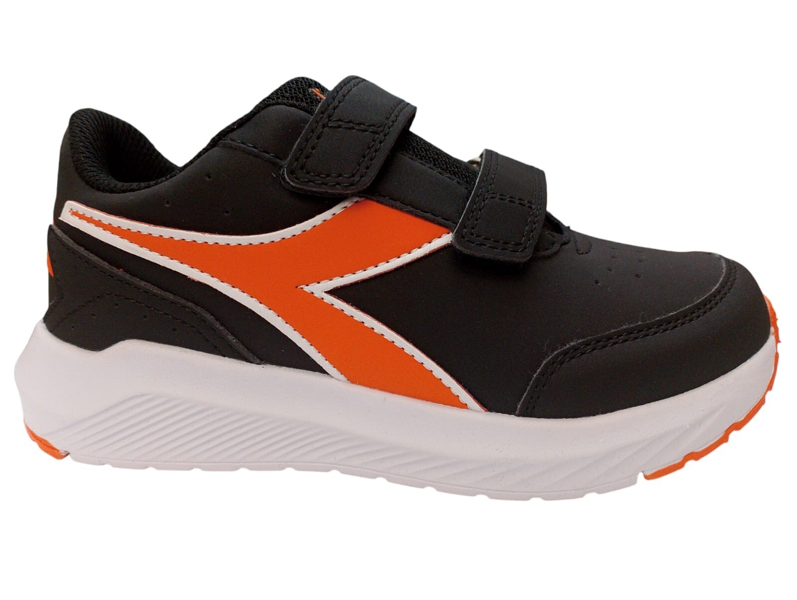 Scarpe Diadora falcon 3 sl jr Bambino Scarpe sneakers ginnastica Pelle Nero 29