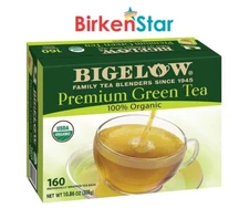 Bigelow Premium Organic Green Tea (160 ct.) Great Price