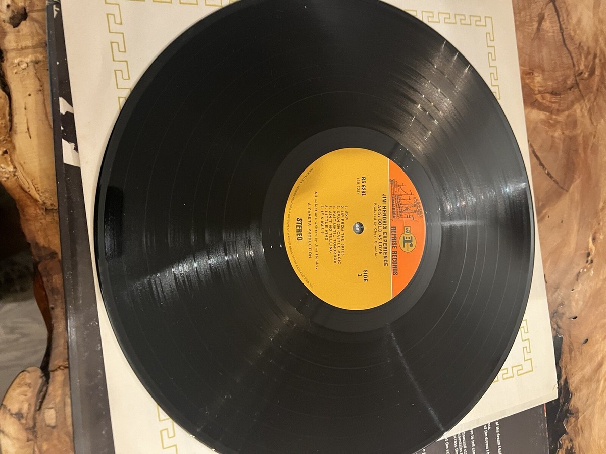 Jimi Hendrix Experience Axis: Bold As Love LP Album 1969 Reprise