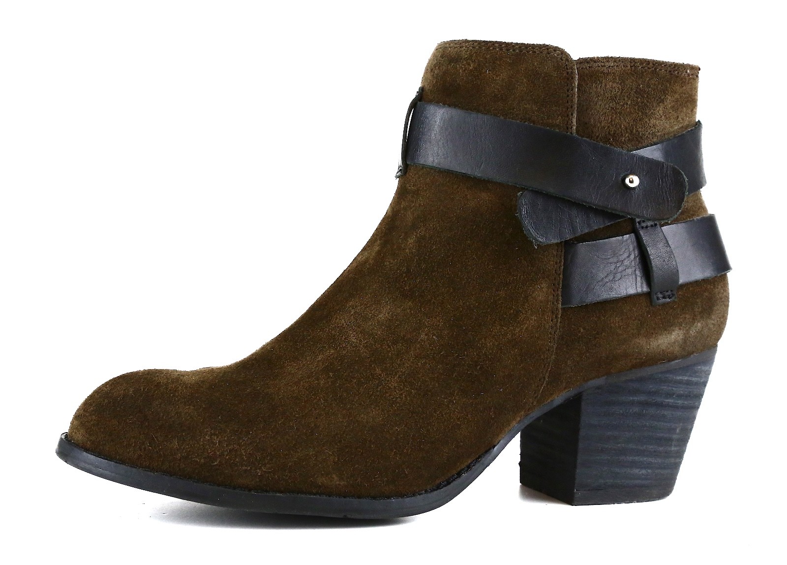 Dolce Vita Jaxen Suede Bootie Brown Women's Size … - image 1