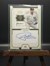 2024 Topps Definitive Collection  Everson Pereira Definitive AutoGreen #/25