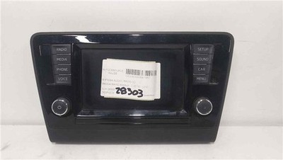 5JA919604B  Radio / CD Skoda rapid item23 14 ambition 14 ltr 66 kw tdi dpf