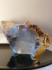 🔹 Aigue-marine terminée sur muscovite – Shigar Valley Pakistan – 89 carats